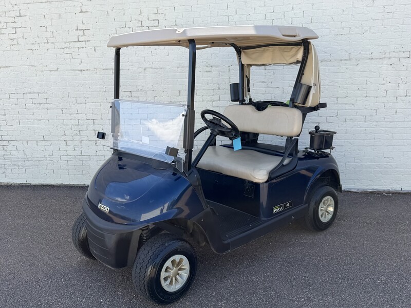 2019 E-Z-GO RXV Blue Crystal golf cart for sale Pearl MS - In Stock Now