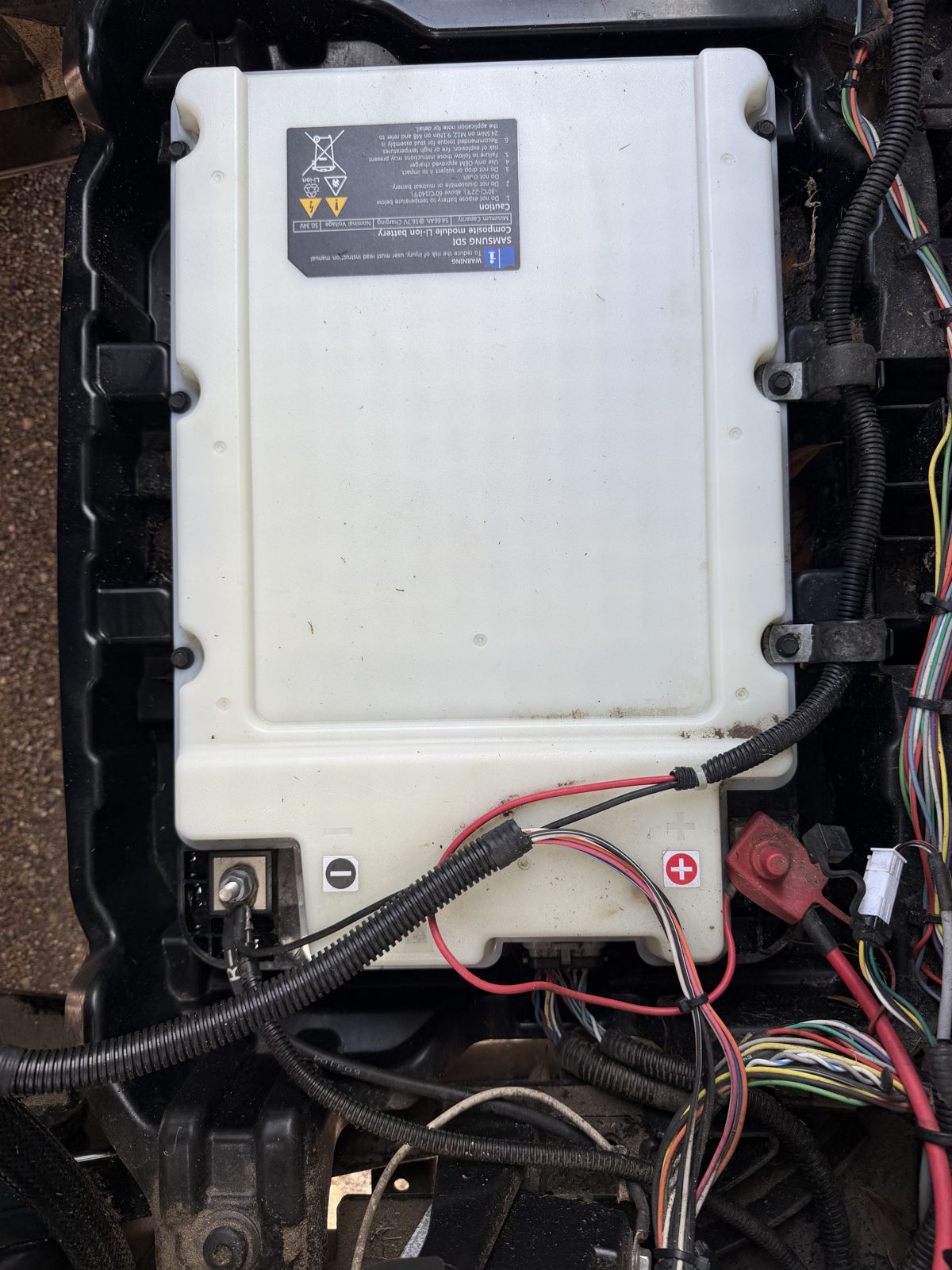 2021 E-Z-GO RXV Elite Electric Golf Cart - Charcoal - Samsung Lithium Battery - Samsung SDI lithium battery - Jane's Golf Carts Pearl MS