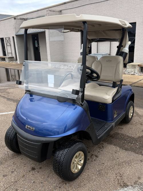 2020 E-Z-GO RXV in electric blue, sold