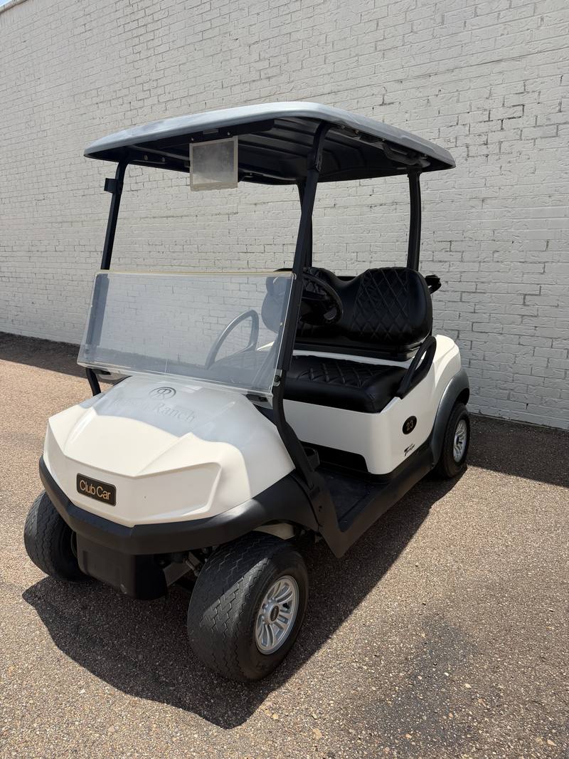2020 Club Car Tempo Diamond Stitch in white, sold