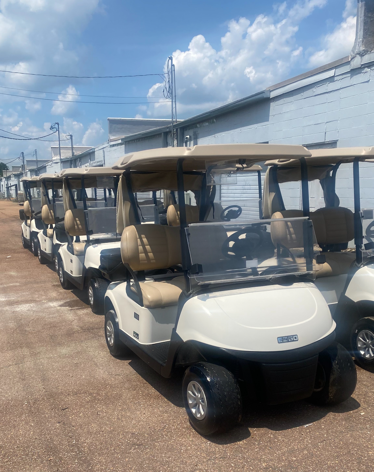 2019 E-Z-GO RXV Elite Lithium with Premium Seat golf cart