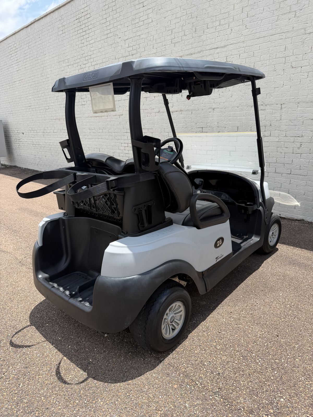 2020 Club Car Tempo Electric Golf Cart - Silver Gray - LG Lithium Battery - view 3 - Jane's Golf Carts Pearl MS
